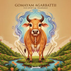 Cow Dung Agarbatti (Lavender fragrance)