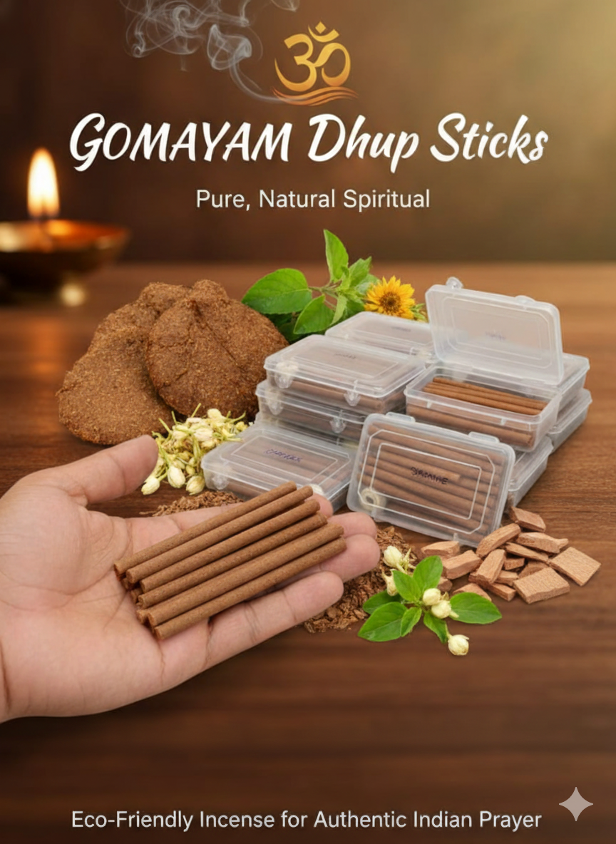 Cow Dung Dhoop Sticks